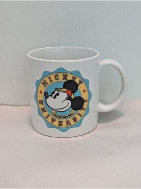 VTG Walt Disney Mug Mickey Mouse University 1985 Applause Japan Collectible